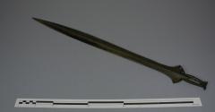 Sword from Thames near Limehouse 1884.119.309 considered by Allen, Britton, Coghlan 1970: 222